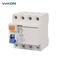 Disjoncteur différentiel haute performance RCCB 3p+N 6kA 63A, disjoncteurs de fuite jusqu'à 63A