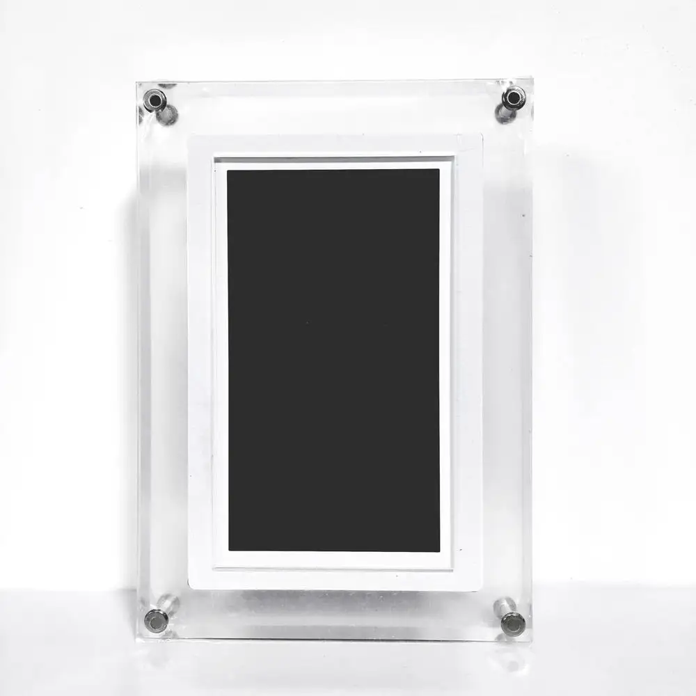 Wholesale Dropship 7 10 15.6 Inch Art Acrylic NFT Video object transparent Digital Photo Frame monitor