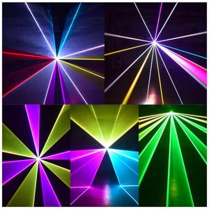 Proyector láser para fiesta, dispositivo de iluminación de escenario, club nocturno, club nocturno, dj, 6W, 30kpps, venta al por mayor de fábrica - Product Image 3