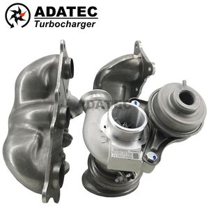 Kit turbo hybride N54 paire TD04 400-500HP taille de roue plus grande 49131-07030 49131-07040 Turbine de mise à niveau pour <span class=keywords><strong>BMW</strong></span> 535i 226Kw 3.5i N54 - Product Image 3