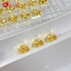 4k đá cắt 5A + Zircon đá quý ưa thích màu vàng Octagon nghiền nát rạng rỡ Băng cắt Cubic zirconia đá - Product Image 3