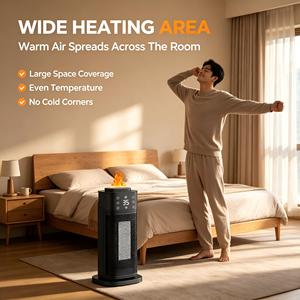 Ventilateur Chauffant Électrique Mini pour Bureau, Maison et Chambre, Installation sur Site, <span class=keywords><strong>Silencieux</strong></span>, en Promotion - Product Image 6