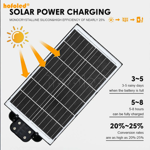 6000W 7000W 8000W góc rộng an ninh lũ Đèn <span class=keywords><strong>Led</strong></span> Sân nông thôn chiếu sáng tự động ngoài trời không thấm nước năng lượng mặt trời ánh sáng đường phố - Product Image 3