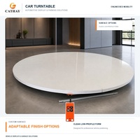 Plateforme rotative pour exposition automobile de 3 tonnes, 360 degrés, télécommande sans fil, plateforme rotative pour salle d'exposition automobile, diamètre 3-6 m