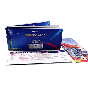 Op Maat Gemaakte Instapkaarten Voor Luchtvaartmaatschappijen En Thermische Vliegtickets Premium Verpakkingsetiketten - Product Image 3