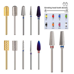 Neuheit: 5-in-1 Sicherheits-Nagelfräser-Bit für Links- und Rechtshänder zum schnellen Entfernen von Acryl- und Hartgel, Hartmetall für den Salongebrauch zum Polieren - Product Image 5