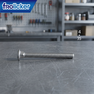สกรูหัวกลมโลหะ FRO Brand M4 X 35 รุ่น TW FRO-screwtornillo สำหรับเครื่องเกมอาร์เคด Mario - Product Image 2