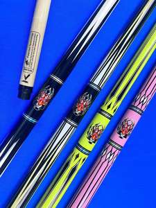 Popular Predator Billiard Cue 1/2-PC Maple Wood Shaft Pool Stick 58 "Longitud Uni-loc Joint Taco 4 colores en venta - Product Image 2