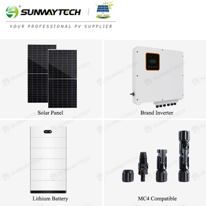 Hoàn thành nhà năng lượng mặt trời hệ thống Kit 10KW 12KW 15KW 20kW lai năng lượng mặt trời Pin năng lượng system10kwh 20kwh 30kwh 40kwh pin lithium - Product Image 2