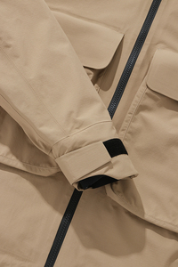 Veste softshell à capuche pour homme, imperméable, coupe-vent, respirante, pour la randonnée en plein air - Product Image 6