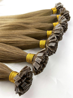 Cheveux humains Remy chinois à pointe plate, très demandés # Hankow Double Drawn Cuticle pour femmes