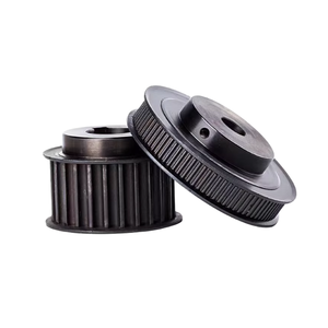 Set di Pulegge Sincrone in Acciaio al Carbonio 5M con 20 Denti, Scanalatura AF/BF, Larghezza 16/21, con Cinghia - Product Image 3