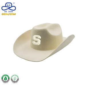 Sombrero de Vaquero de Ala Ancha de Fieltro de Lana de Primera Calidad, Personalizado con Logotipo, Estilo Vintage, para Hombre y Mujer, Venta al Por Mayor - Product Image 2