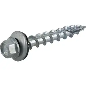 Steel to Timber Hex Washer Head Gash Point Self-Drilling Tek Screws for Roof
