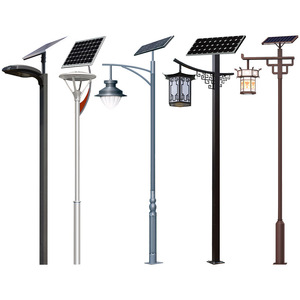 Lampe solaire de jardin Jm Solar 3-4 mètres, éclairage LED extérieur pour parc, villa, aménagement paysager - Product Image 3