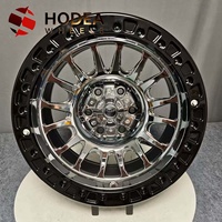 Rines HODEA de Dos Tonos con Beadlock, Forjados, de 5 y 6 Birlos, Compatibles con Land Rover, Jeep, Ford, Toyota, para Uso Todoterreno, Repuesto