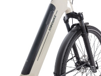 Vélo électrique urbain unique avec moteur central Ananda, frein hydraulique, batterie 36V15Ah, transmission interne automatique à 3 vitesses et autonomie de 180 km