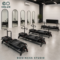 2026 Reformer Pilates Full-Track en érable personnalisable, direct usine, avec barres de tension en aluminium pour la maison, la salle de sport et le studio de yoga