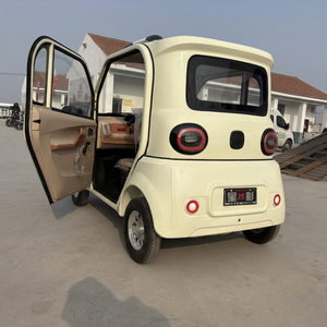 XINGPENG Mini <span class=keywords><strong>Tram</strong></span> Elettrico a Bassa Velocità 1000W, Due Porte, Autonomia 101-200km, Motore 50kW, Batteria agli Ioni di Litio, Fari a LED per Uso Quotidiano - Product Image 6