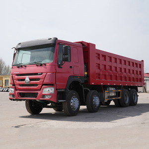 Sinotruk HOWO รถดัมพ์มือสอง8x4รถบรรทุกดีเซลรุ่นใหม่ยูโร2ปล่อยมาตรฐาน30T น้ำหนักยานพาหนะรวมพวงมาลัยซ้าย - Product Image 5