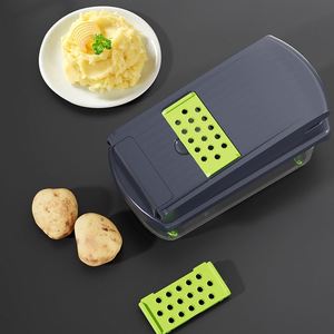Custom Logo 1pc 1 Multi-functional Stainless Steel Blade Dishwasher Safe Food Contact Safe Fruit <b>Vegetable</b> Tools <b>Vegetable</b> - Product Image 4