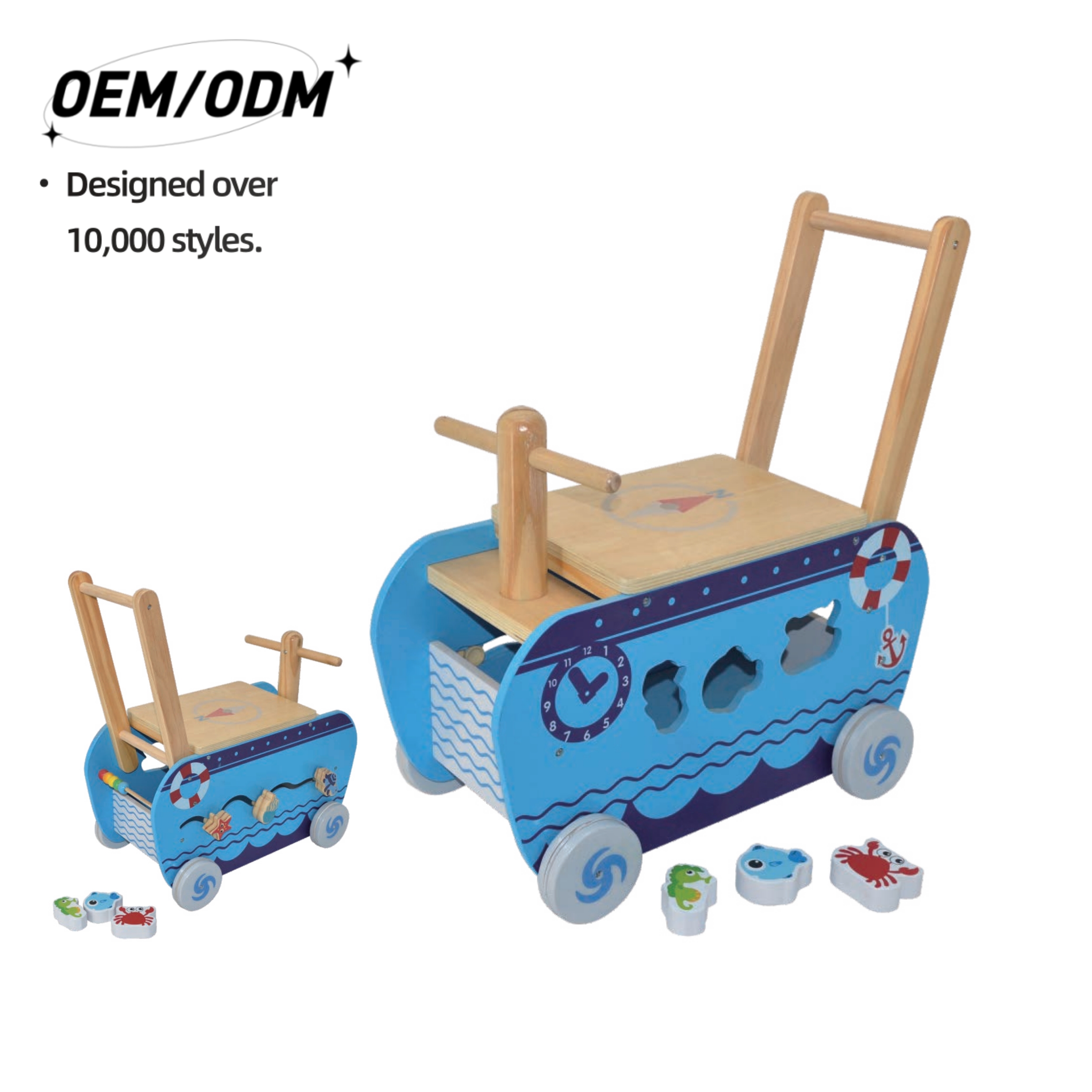 Pirate Walking Cart