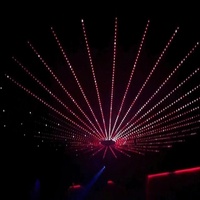 Fuente de Luz LED DMX 512 RGB de Puntos de Píxel para Decoración de Techo y Pared de Discotecas