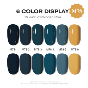 AILANUO 6 Colors Soak Off UV Gel Wholesale Supplies Nail Polish 15ml Oem Logo Nail Gel Set Kit UV Nail Polish Set - Product Image 2