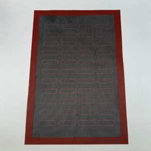 AOKE Lightning Puffs <span class=keywords><strong>Tapis</strong></span> à pizza en <span class=keywords><strong>silicone</strong></span> parfait, réutilisable, antiadhésif, perforé, pour la cuisson à la vapeur, grille-pain, outil de pâtisserie - Product Image 2