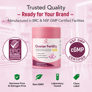 Chinaherbs - Mioinositol Vegano Premium al por Mayor para el Apoyo a la Fertilidad Ovárica, Mejora la Calidad <span class=keywords><strong>de</strong></span> los Óvulos y la Energía, Preparación para el Embarazo - Product Image 5