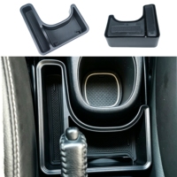 Boîte de rangement pour console centrale, plateau organisateur pour Suzuki Jimny 1998-2018, accessoires intérieurs de voiture, style automobile, transmission automatique