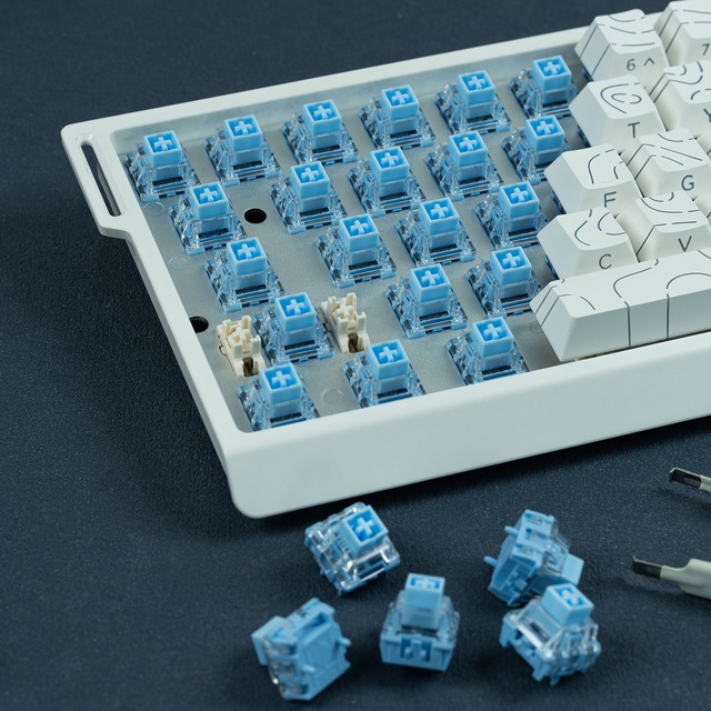 Drinkey Magnetic Axis Lubricated Wall-mounted Keyboard Mute Switch, Model 003, Excellent Tactile Feel