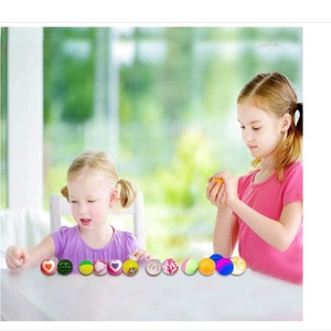 Pelotas saltarinas baratas de China con MOQ bajo, bolas de mármol de alto rebote de 27 mm (1 pulgada), superbolas saltarinas de alto rebote al por mayor para vending - Product Image 6