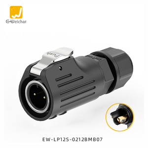 Lp12 2/3pin hàng không kết nối vít dây nam và famale không thấm nước IP68 Dây cáp kết nối - Product Image 5
