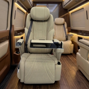Sièges en cuir Nappa sur mesure avec soutien latéral épais <span class=keywords><strong>pour</strong></span> fourgon de luxe, kits intérieurs avec ventilation, chauffage et massage - Product Image 1