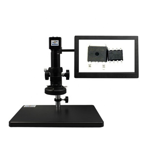 Microscopio de video <span class=keywords><strong>digital</strong></span> Boshida con puerto VGA de con anillo de luz LED para inspección y reparación industrial - Product Image 4