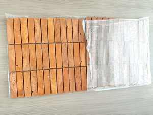 Plaques d'argile décorative en mosaïque à mailles fines pour dosseret et carreaux de cheminée pour intérieur - Product Image 4