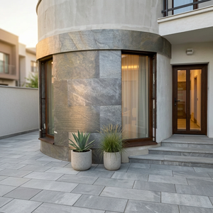Revêtement mural extérieur en pierre naturelle 100 %, dalles de sol flexibles, comptoirs, certifié CE, garantie 5 ans et plus, vente en gros - Product Image 3