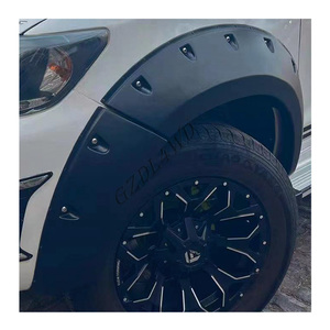 Accesorios Modificados con Tornillos Decorativos, Guardabarros Negros 4x4 para Hilux <span class=keywords><strong>Vigo</strong></span> 2005-2011 - Product Image 3