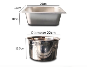 Vetrina Refrigerata per Gelato da 12-20 Vaschette, Congelatore da Banco con Base in Marmo per Gelateria - Product Image 5