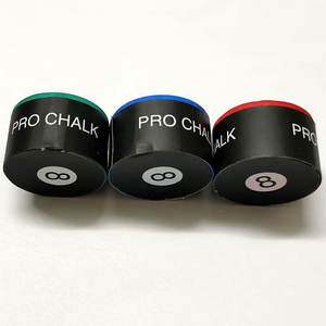 Craie de queue de billard ronde de qualité supérieure légère à haute adhérence avec accessoire de billard à poudre de quartz pour le jeu de tournoi et la pointe durable - Product Image 4