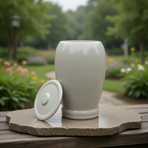 İnsan Külleri için Doğal Yeşil Yeşim Kremasyon Urnesi, Kişiselleştirilmiş Lazer Gravür ve Kadife Hediye Kesesi Dahil - Product Image 4