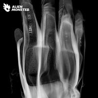 Gants de moto Alien Monster Black Custom respirants antidérapants Guantes Para Moto Racing Motocross