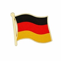 Pin de Solapa Personalizado con Bandera Nacional de País, Broche de Metal Esmaltado para Regalo Promocional Empresarial