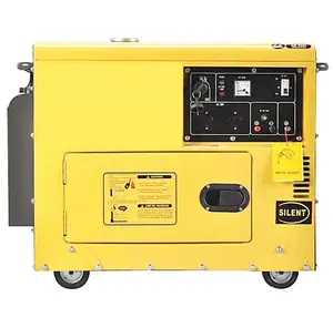 9kw 10kw silent type diesel generator with digital panel made in China