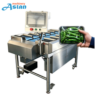Automatische multi-heads weegmachine voor verse groenten zoals chilipepers, komkommers, maïs en wortelen