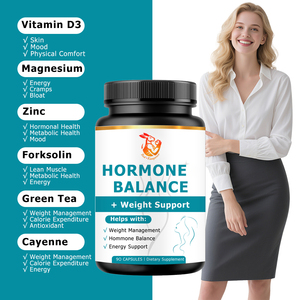 Cápsulas para el Equilibrio Hormonal con Extracto de Té de Greer y Magnesio, Precio al por Mayor, Diseñadas para el Control de Peso - Product Image 5