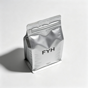 Bolsa de café con cierre hermético de 500g, laminada, con diseño de bolsa de café orgánico natural, apta para uso alimentario. - Product Image 5