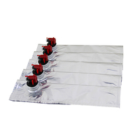 Sac aseptique en gros avec valve 5L 10L 20L, sac en aluminium avec valve pour eau/boissons/jus