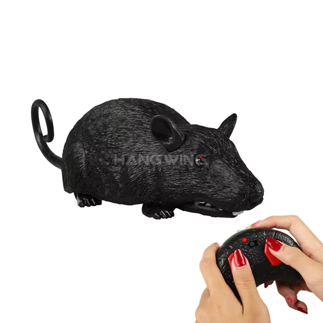 HW TOYS Infrared Mouse Simulation Radio Control Animal Toys with Lights Plastic Remote Rc Funny Infrared Tier Pet Toy